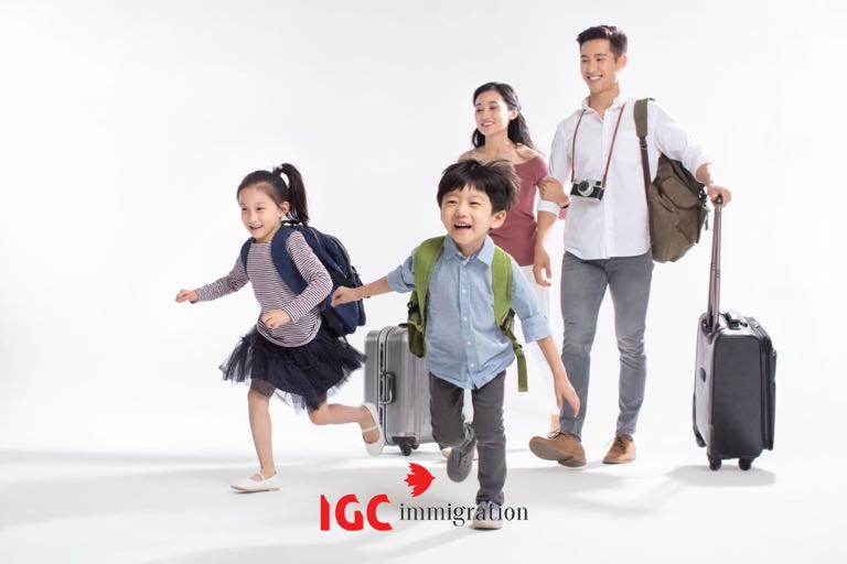 du học canada mang theo gia đình