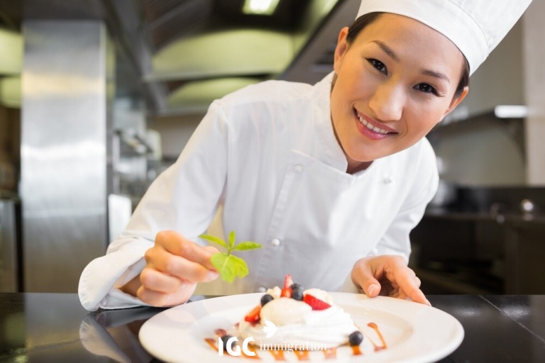 nghề đầu bếp rất có tương lai