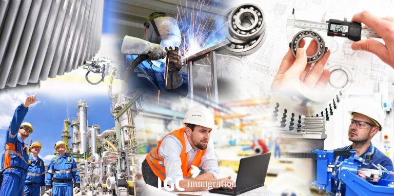 Các ngành nghề định cư canada diện tay nghề