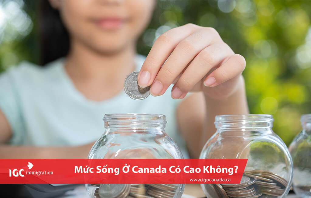 chi phi sinh hoat hang thang o Canada