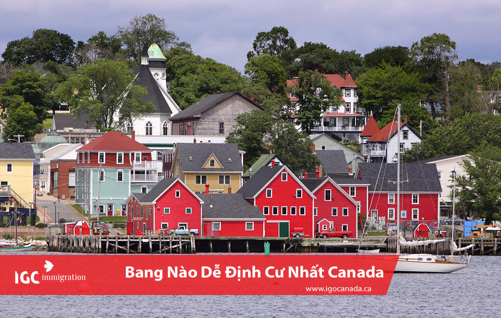 tỉnh bang nào dễ định cư nhất canada