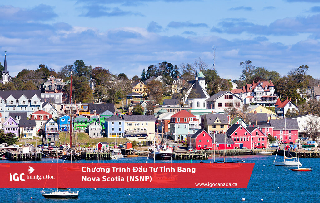 chuong trinh de cu tinh bang nova scotia chuyen du lich khao sat