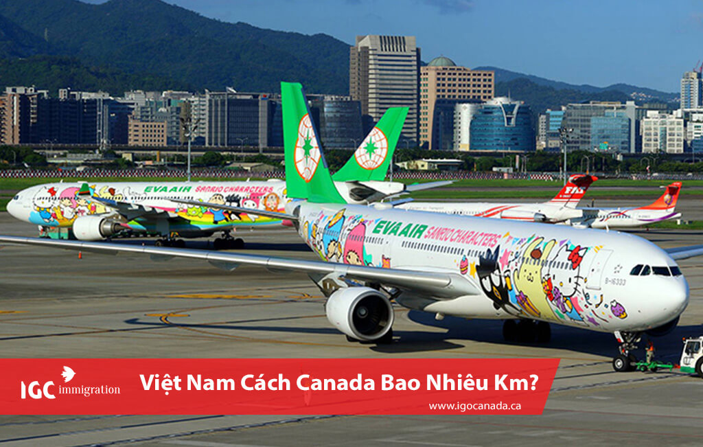 khoang cach giua vietnam va canada